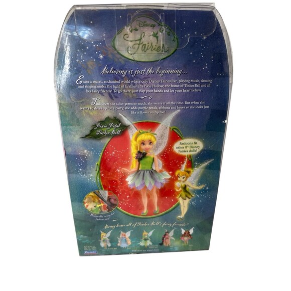 Disney Fairies Pixie Petal Tinker Bell Doll with Wearable Halo NIB - Picture 2 of 5